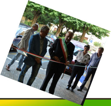 Inaugurazione con il sindaco