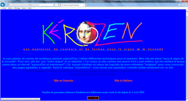 Ancien Site Internet